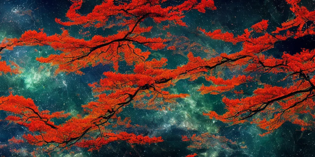 Prompt: Cosmology of Kyoto landscape, 8K