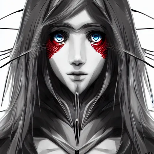 Image similar to blaziken, beautiful, detailed symmetrical close up portrait, intricate complexity, in the style of artgerm and ilya kuvshinov, magic the gathering art