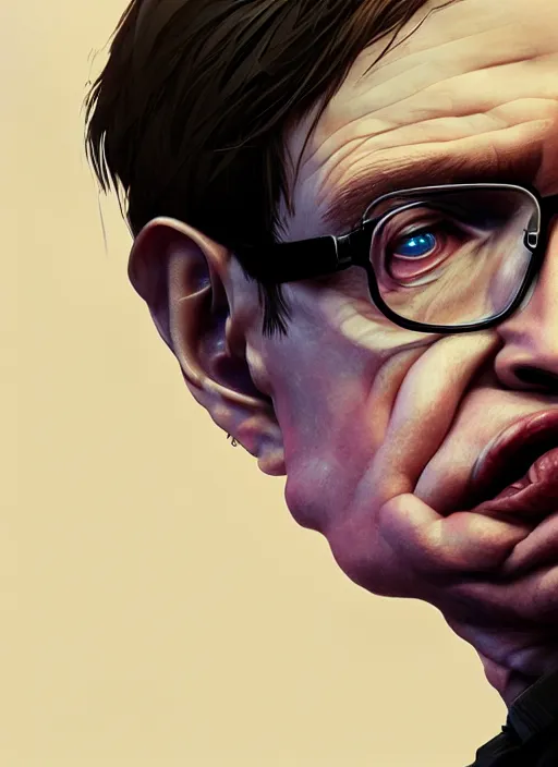 Prompt: highly detailed portrait stephen hawking in gta v, stephen bliss, unreal engine, fantasy art by greg rutkowski, loish, rhads, ferdinand knab, makoto shinkai and lois van baarle, ilya kuvshinov, rossdraws, tom bagshaw, global illumination, radiant light, detailed and intricate environment