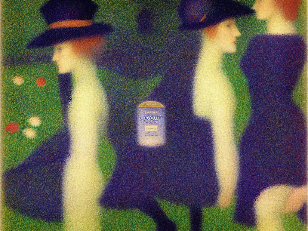 Image similar to fragrance advertising campaign by georges seurat, very beautiful, highly detailed, intricate