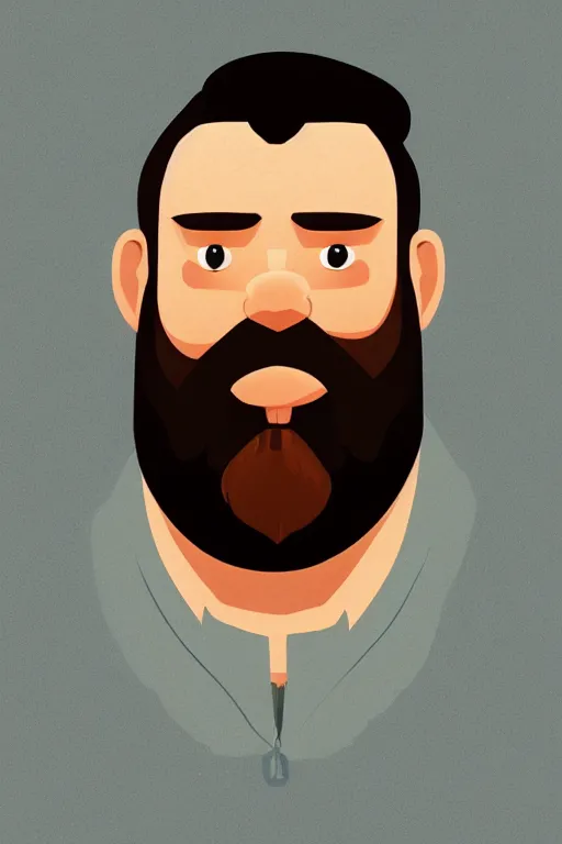 Prompt: face icon stylized minimalist portrait of a respectable dignified 3 0 ish pentecostal preacher with kind eyes and red beard and hair, loftis, cory behance hd by jesper ejsing, by rhads, makoto shinkai and lois van baarle, ilya kuvshinov, rossdraws global illumination