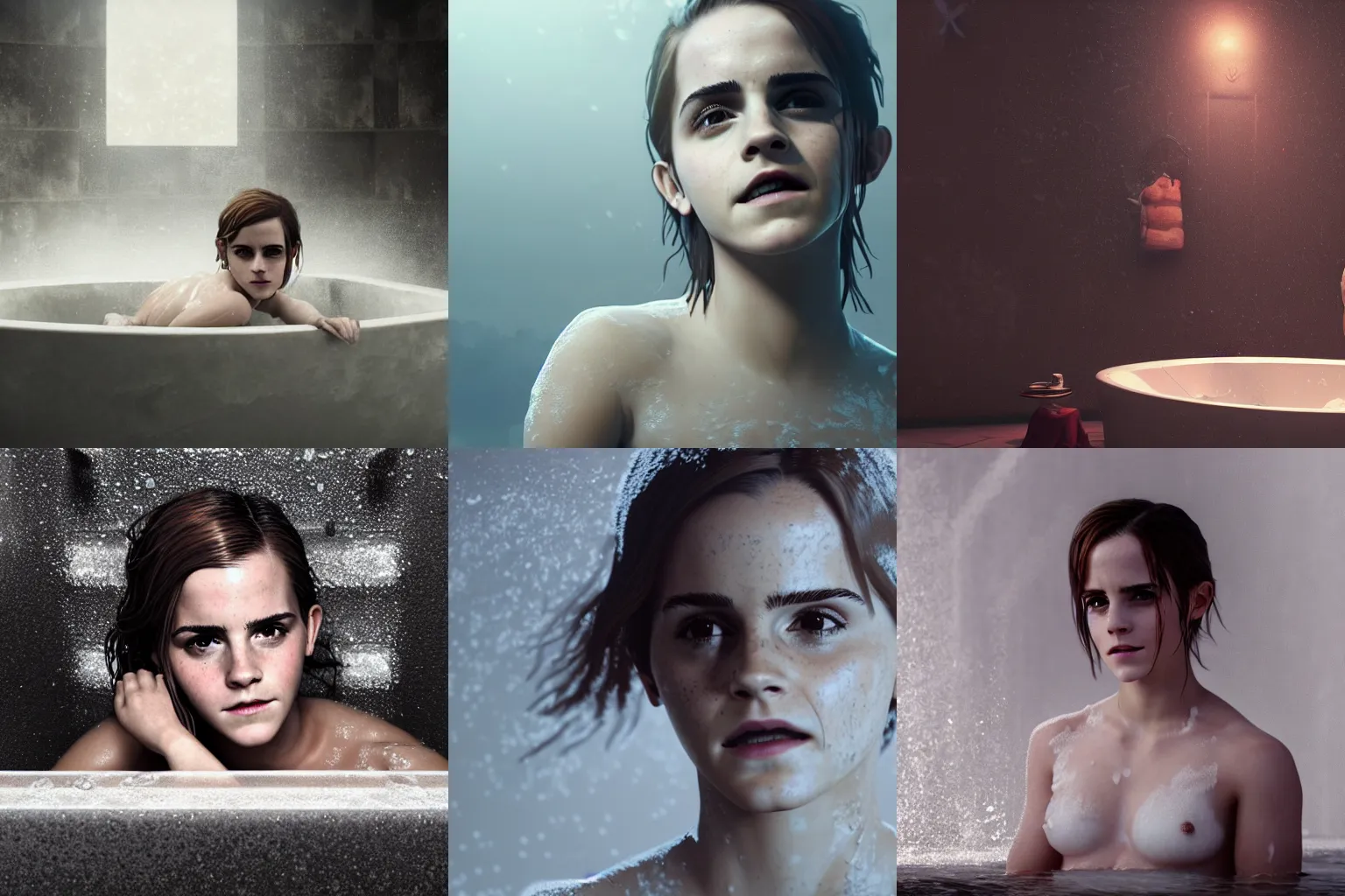 Emma watson bath tub
