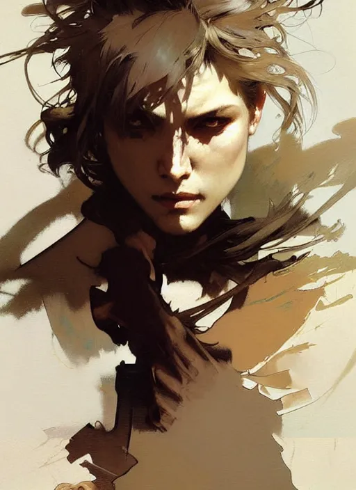 Image similar to beautiful neutral earth toned palette knife painting artwork by yoji shinkawa jeremy mann, dancer, charlie bowater and magali villeneuve and alphonse mucha, gaston bussiere, craig mullins, j. c. leyendecker, by artgerm