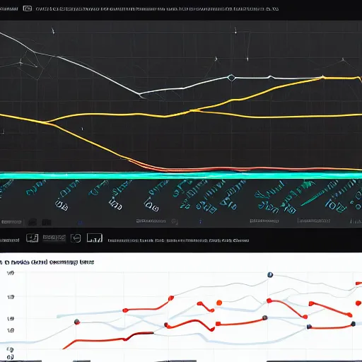 Image similar to tensorboard graphs go brrr, deep learning meme, singularity consumes, trending on artstation, hq 8k