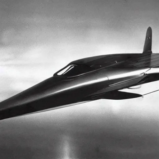 Image similar to a plane designed by Tesla, promotional photo