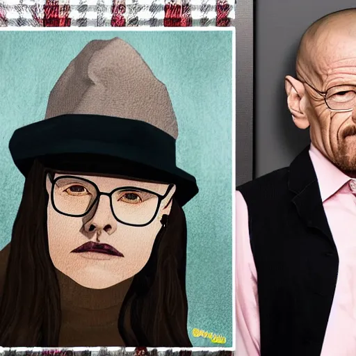 Prompt: clairo walter white