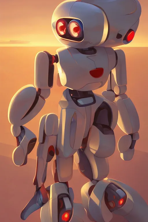 Image similar to metabots medabots medarotto medarot robot minimalist comics, behance hd by jesper ejsing, by rhads, makoto shinkai and lois van baarle, ilya kuvshinov, rossdraws global illumination ray tracing hdr radiating a glowing aura