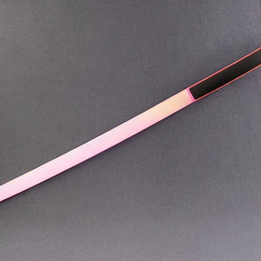 Prompt: pink katana