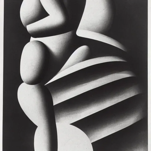 Image similar to the new gods, Oskar Schlemmer