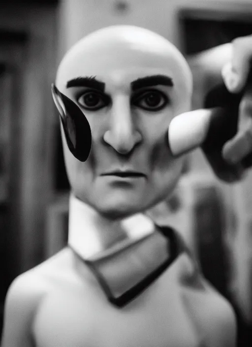Image similar to a full portrait photo of gru, sigma, 3 5 mm, perfect faces, award winning photography.