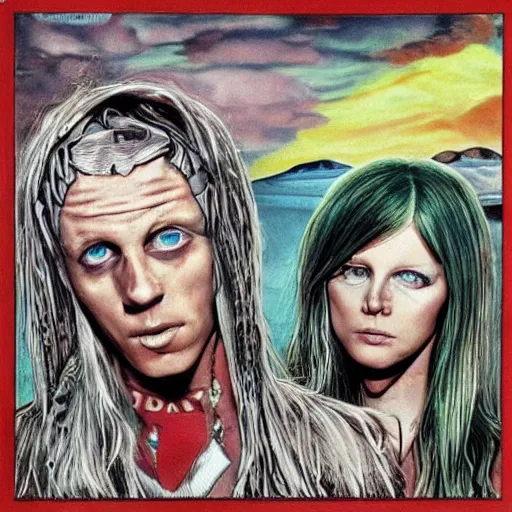 Prompt: die artwoord album cover