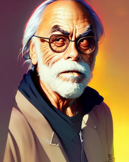 Prompt: tommy chong, portrait shinkai makoto studio ghibli studio key hideaki anno sakimichan stanley artgerm lau rossdraws james jean marc simonetti elegant highly detailed digital painting artstation pixiv