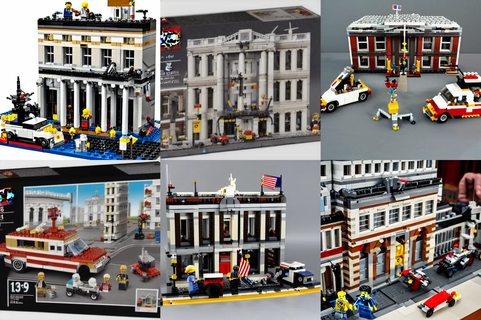 Prompt: lego set of jfk assassination