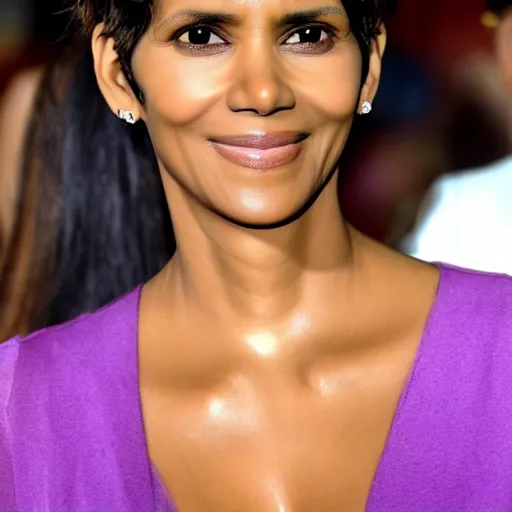 Image similar to halle berry as a berry fruits