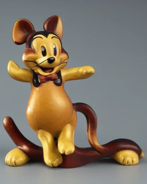 Image similar to disney, Wako Cat, 1940, figurine, detailed product photo
