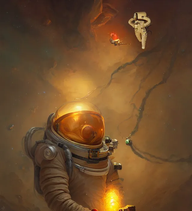 Prompt: astronaut powered by corn, dnd character art portrait, matte fantasy painting, deviantart artstation, by jason felix by steve argyle by tyler jacobson by peter mohrbacher, cinema