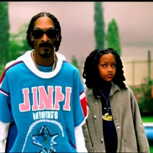 Image similar to a tv still of Snoop Dogg starring as Calvin Cambridge in Like Mike (2002)