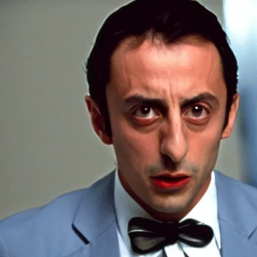 Image similar to Eric Zemmour in American Psycho (1999)