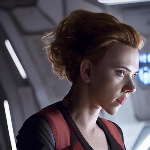 Image similar to a still of Scarlett Johansson in The Expanse (2015)