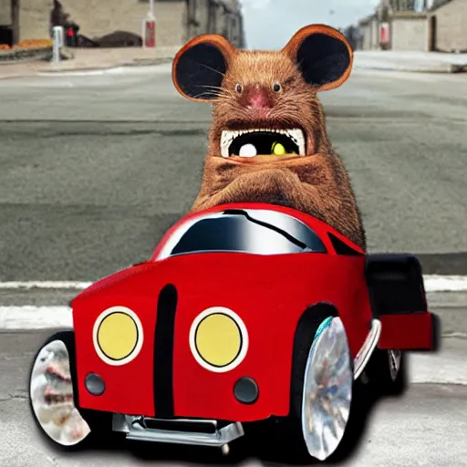 Image similar to ratmobile