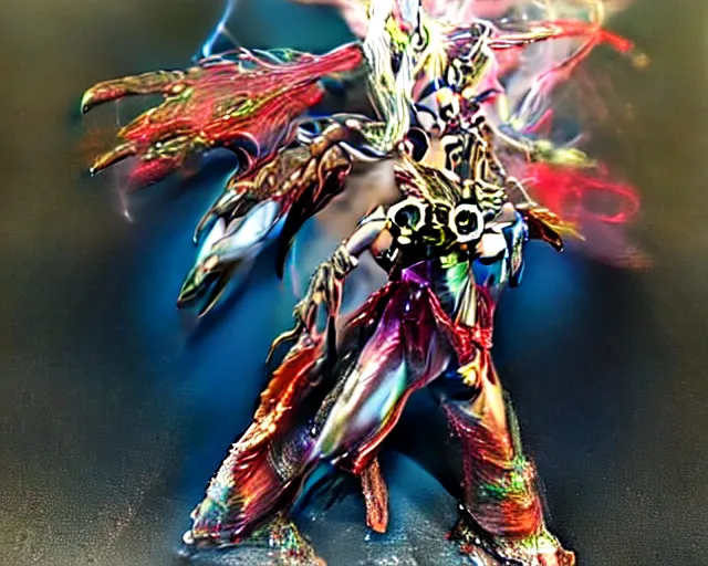 Image similar to cyber dragon angel pimp