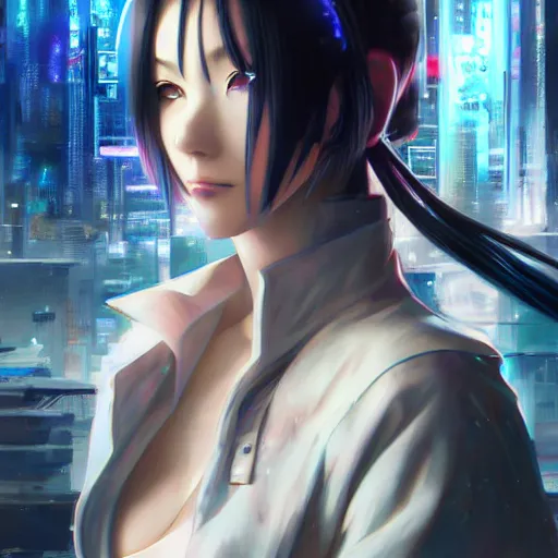 Anime Cyberpunk Girl 7 - Artworks