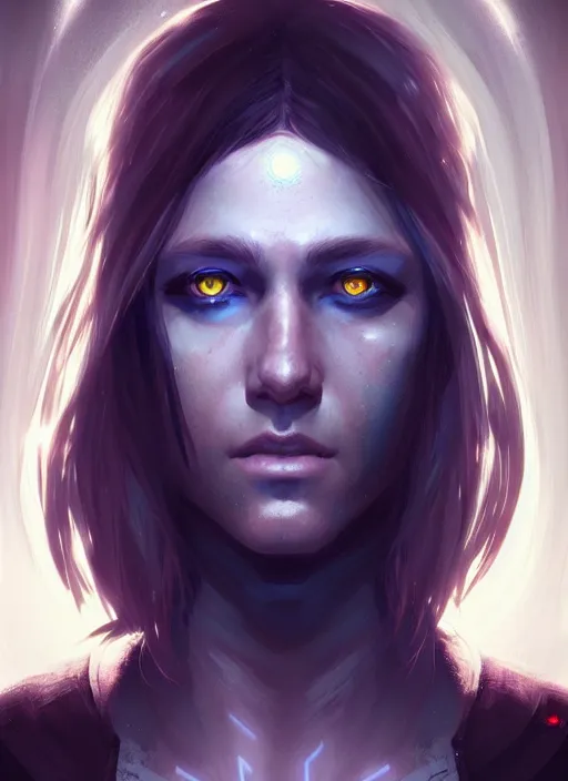 Prompt: « a portrait o cyberpunk jesus, glowing eyes, a digital painting by charlie bowater, featured on cgsociety, fantasy art, behance hd, wiccan, artstation hd »