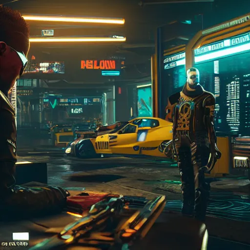 Image similar to g - man with augmentations cyberpunk 2 0 7 7