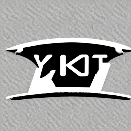 Image similar to black on white logo design in style of eric hu, y 2 k, brutalism, acid, techno