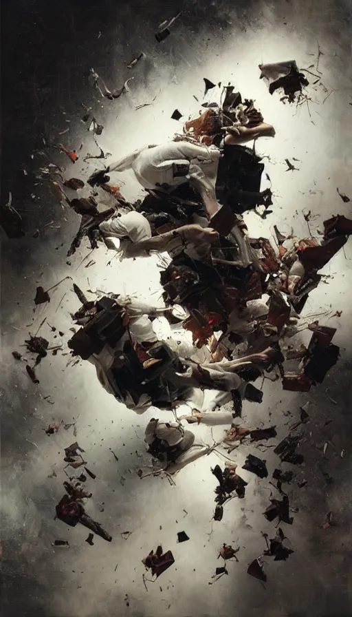 Image similar to rage, by jeremy geddes