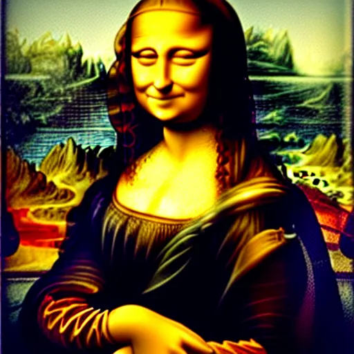 Image similar to the mona lisa