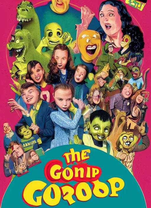 Prompt: the front cover of the latest Goosebumps book