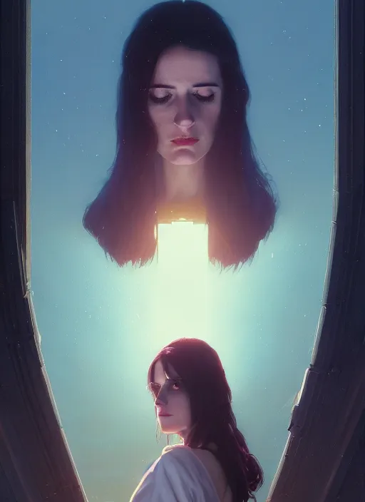 Prompt: highly detailed portrait of the dreamers ( 2 0 0 3 ) - era eva green in gta v, stephen bliss, unreal engine, fantasy art by greg rutkowski, loish, rhads, ferdinand knab, makoto shinkai and lois van baarle, ilya kuvshinov, rossdraws, tom bagshaw, global illumination, radiant light, detailed and intricate environment