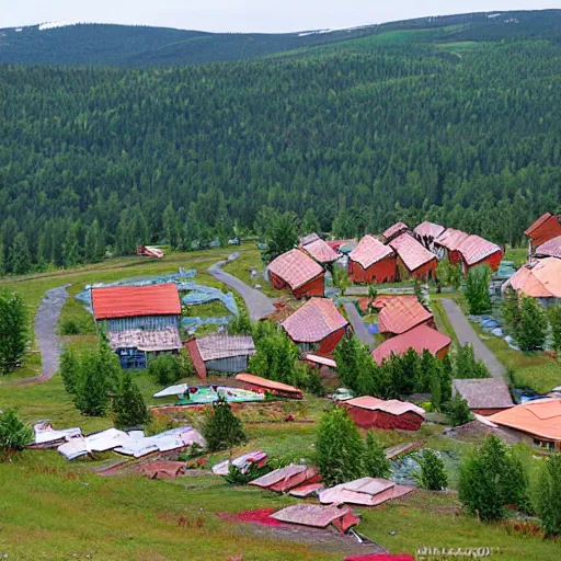 Image similar to Iglino village, Bashkortostan, Russia