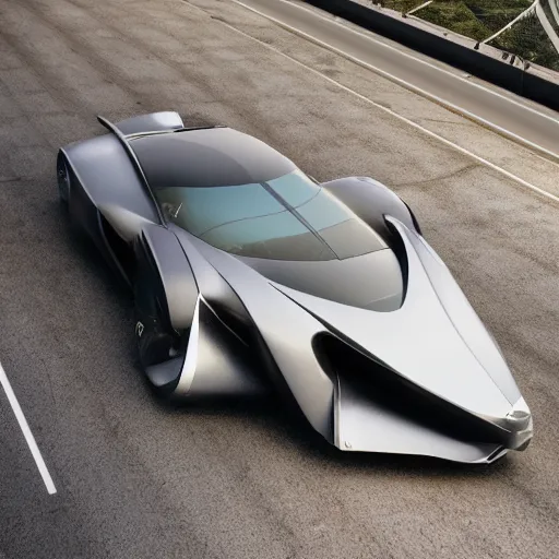 Image similar to khyzyl saleem car : medium size: 7, u, x, y, o medium size form panels: motherboard medium size forms : zaha hadid architecture big size forms: brutalist medium size forms: sci-fi futuristic setting: Ash Thorp car: ultra realistic phtotography, keyshot render, octane render, unreal engine 5 render , high oiled liquid glossy specularity reflections, ultra detailed, 4k, 8k, 16k: blade runner 2049 color colors : cinematic, high contrast