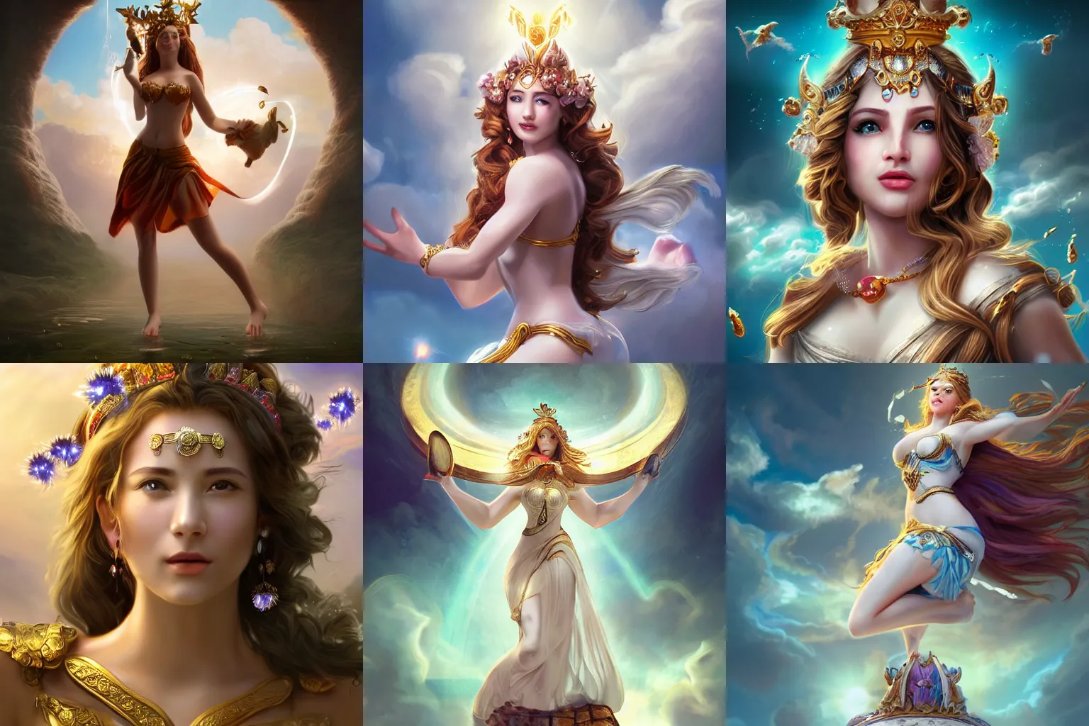 Prompt: a beautiful female goddess of milk character, character is in all its glory, character is centered on the image, character is in heroic natural pose, rim lights, milk in the air, fancy clouds, highly detailed professional photo, dynamic lights, particles are flying, depth of field, trending on artstation, illustration, hyper realistic, vray caustics, super detailed, colorful accents, cinematic shot