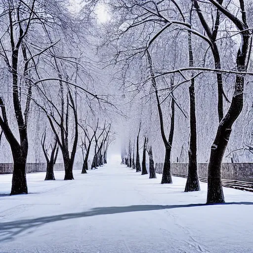 Image similar to novosibirsk, winter landscape, khrushchevka in the snow, russian longing, photo