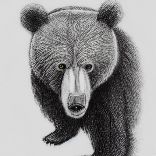 aaron blaise cartoon sketch of a bear | Stable Diffusion | OpenArt