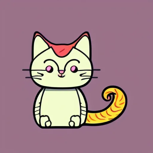 Image similar to munchkin cat, sticker, highly detailed, colorful, illustration, smooth and clean vector curves, no jagged lines, vector art, smooth