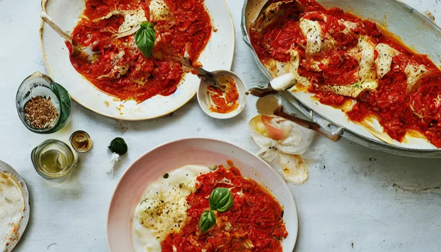 Image similar to an itallian recipe, by Rachel Korinek