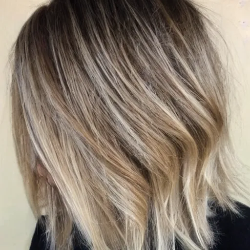 Image similar to a mop of blonde hair