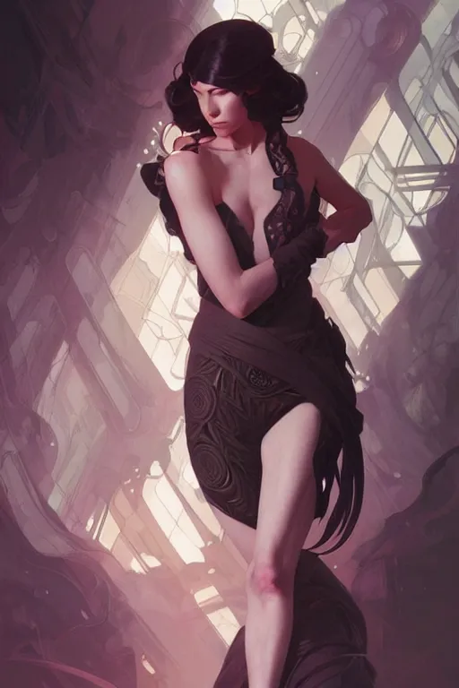 Image similar to Juri Han, intricate, elegant, modern, highly detailed, digital painting, artstation, concept art, matte, sharp focus, illustration, art by Artgerm and Greg Rutkowski and Alphonse Mucha