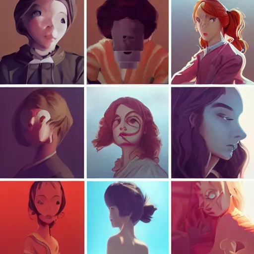 Prompt: a film still representative of the art style of artgerm and wlop and wes anderson