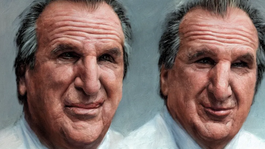 Image similar to tilt shift addicted detailed portrait of danny aiello