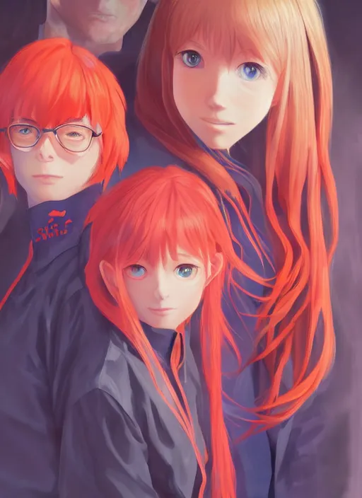 Prompt: highly detailed portrait of asuka langley soryu, stephen bliss, loish, rhads, makoto shinkai and lois van baarle, ilya kuvshinov, global illumination, radiant light, detailed and intricate environment