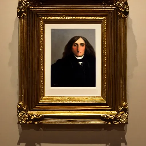 Prompt: portrait of franz liszt in the style of lord frederick leighton, oil on canvas, 1 8 8 6