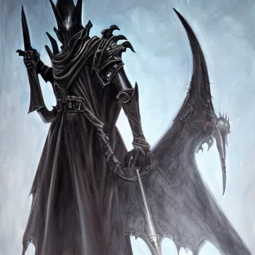 Image similar to Anubis, Bloodborne boss, matte painting, detailed, Bloodborne, oil on canvas