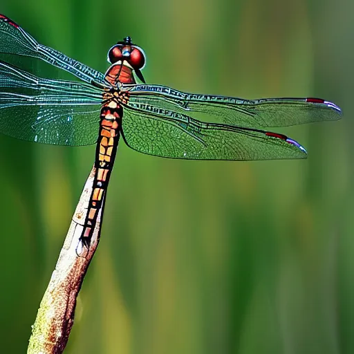 Image similar to dragonfly photorealistic