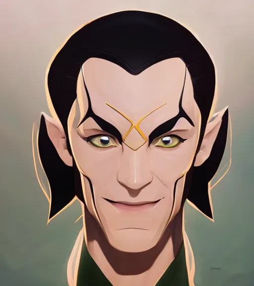 Prompt: face icon stylized minimalist loki, loftis, cory behance hd by jesper ejsing, by rhads, makoto shinkai and lois van baarle, ilya kuvshinov, rossdraws global illumination