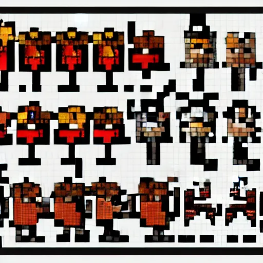 Warrior Sprite Sheets Pixel Art Pack 2 